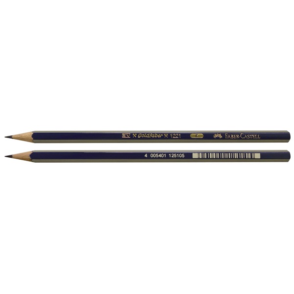 Faber Castell FCI1221F Degree Goldfab Pencil (pkt/12pc)